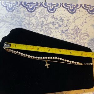 Avon bracelet double chains